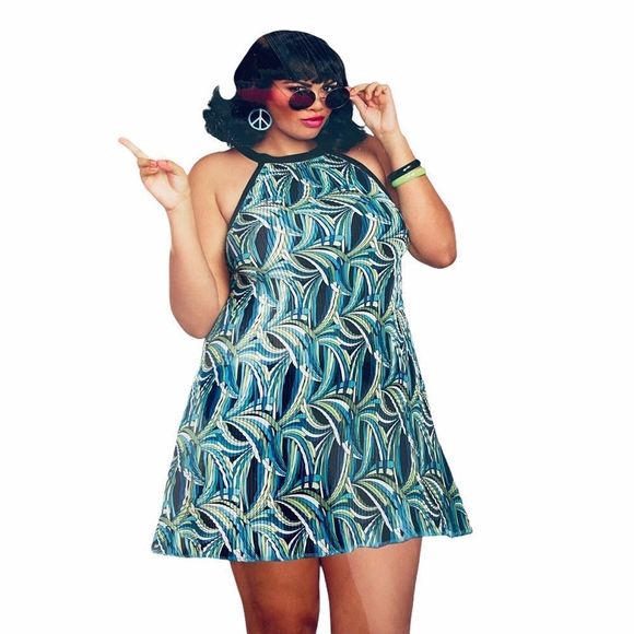 NWT The Beat Goes On Retro Costume Style 10707X - Picture 1 of 12